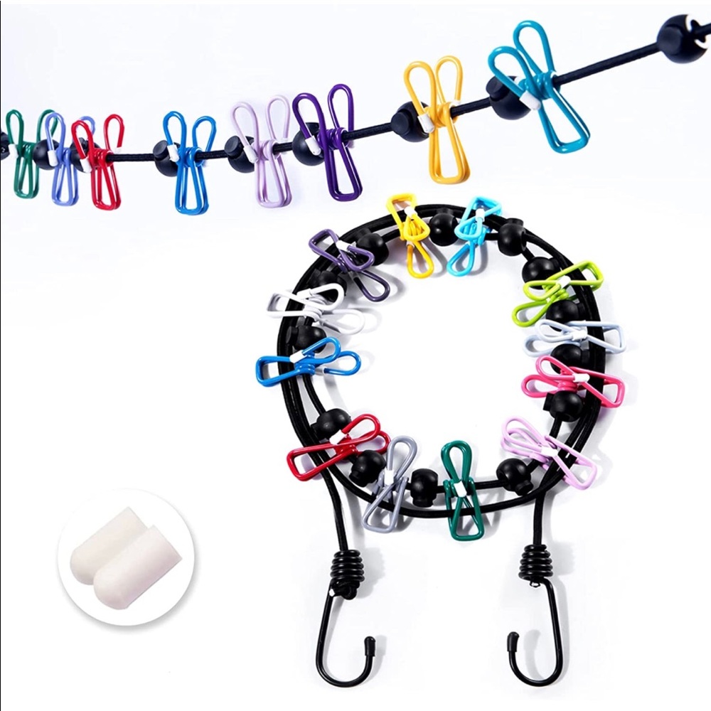 Portable Clothesline drying rope